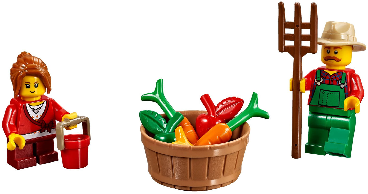 LEGO 40261 Thanksgiving Harvest Set with Minifigures & Turkey