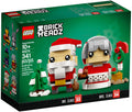 LEGO 40274 Mr. & Mrs. Claus BrickHeadz Christmas Set