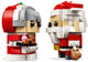 LEGO 40274 Mr. & Mrs. Claus BrickHeadz Christmas Set – view 2