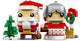 LEGO 40274 Mr. & Mrs. Claus BrickHeadz Christmas Set – view 3