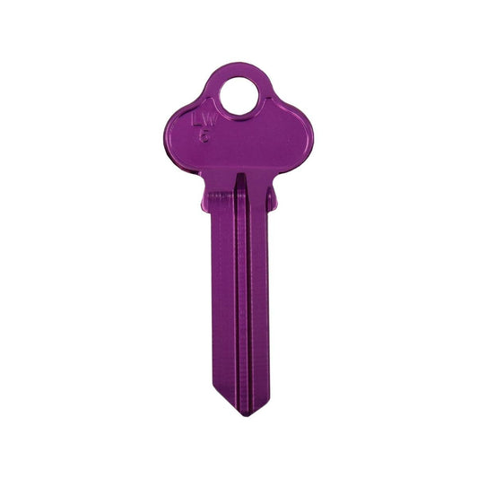 EHI Purple Blank Key - 55mm Aluminium Titanium Alloy - Easy To Carry - Auzzistore