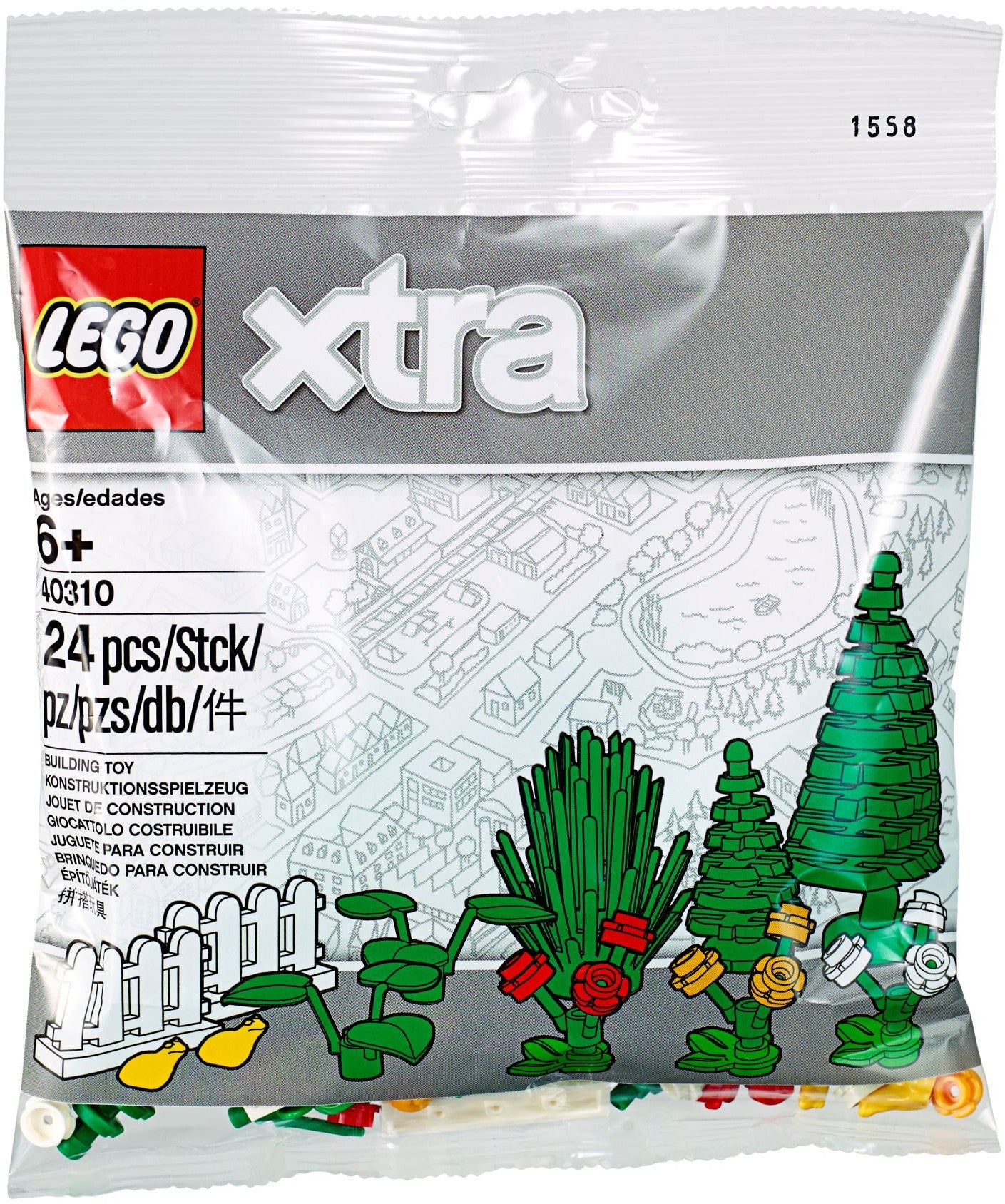 LEGO 40310 Botanical Accessories - Plants, Trees & Flowers