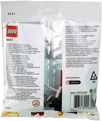 LEGO 40311 Traffic Lights, Wheelbarrow & Trash Can Accessories