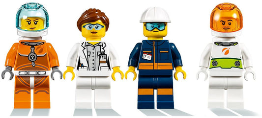 LEGO 40345 Mars Exploration Minifigures & Space Lab – view 2 - Auzzistore