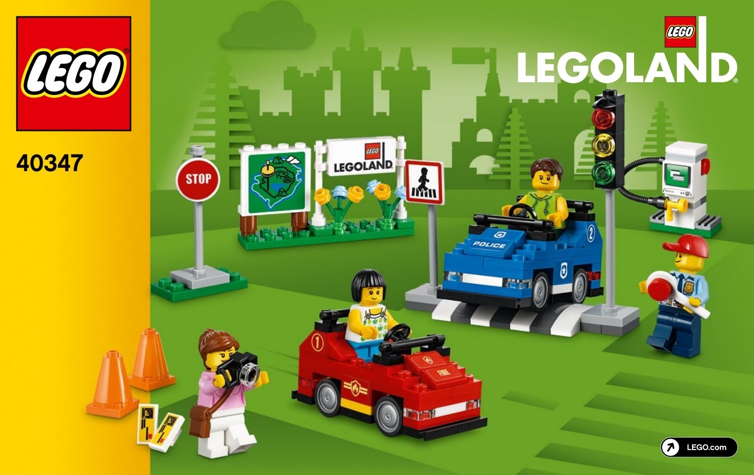 LEGO 40347 LEGOLAND Driving School Playset with Minifigures – Auzzi Store