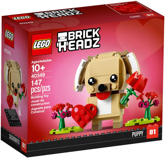 LEGO 40349 Valentine's Puppy BrickHeadz Set - Auzzistore
