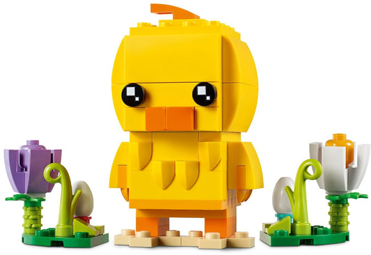 LEGO 40350 Easter Chick BrickHeadz Set - Spring Flowers & Eggs