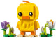 LEGO 40350 Easter Chick BrickHeadz Set - Spring Flowers & Eggs