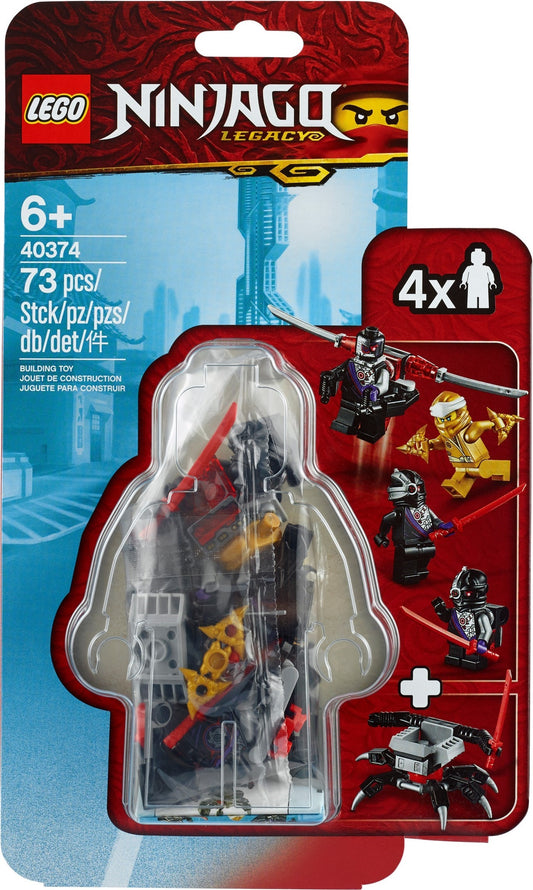 LEGO 40374 Golden Zane Minifigure Set - NINJAGO Legacy – view 2 - Auzzistore