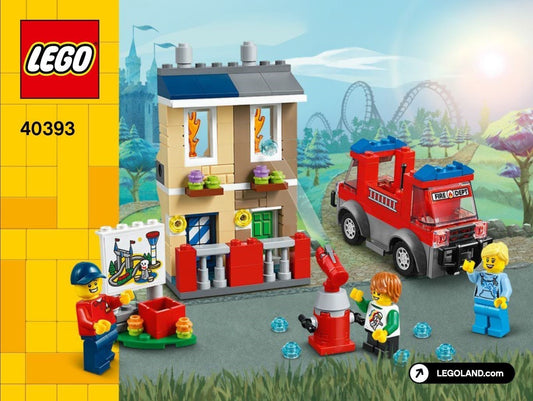 LEGO 40393 LEGOLAND Fire Academy Playset Building Kit - Auzzistore