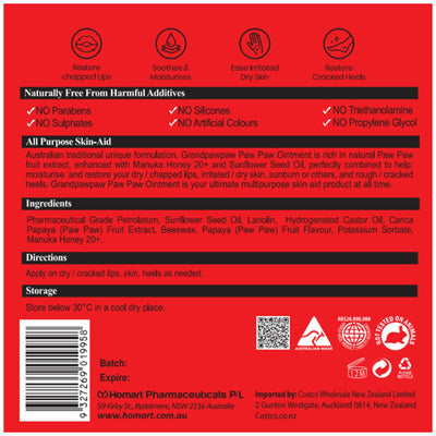 Grandpawpaw Pawpaw Ointment 6 x 25g Soothing Salve GPP00130-GB