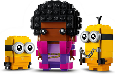 LEGO Brickheadz 40421 Minions Belle Bottom, Kevin and Bob