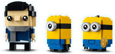 LEGO Brickheadz 40421 Minions Belle Bottom, Kevin and Bob