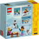 LEGO 40424 Winter Snowball Fight Playset with Minifigures – view 2