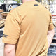 Dewalt Clay Typhoon Crew Neck Shirt XL - 65% Cotton 35% Polyester - Clay - UPF 50+