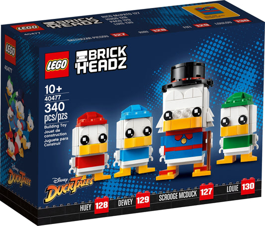 LEGO BrickHeadz Series 40477 Scrooge McDuck, Huey, Dewey & Louie- Auzzi Store