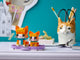 LEGO 40480 Ginger Tabby Cat & Kitten BrickHeadz Set – view 3