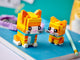LEGO 40480 Ginger Tabby Cat & Kitten BrickHeadz Set – view 5