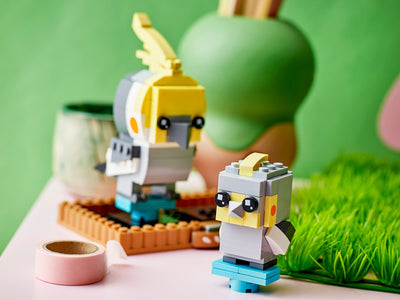 LEGO 40481 Cockatiel & Chick BrickHeadz Set