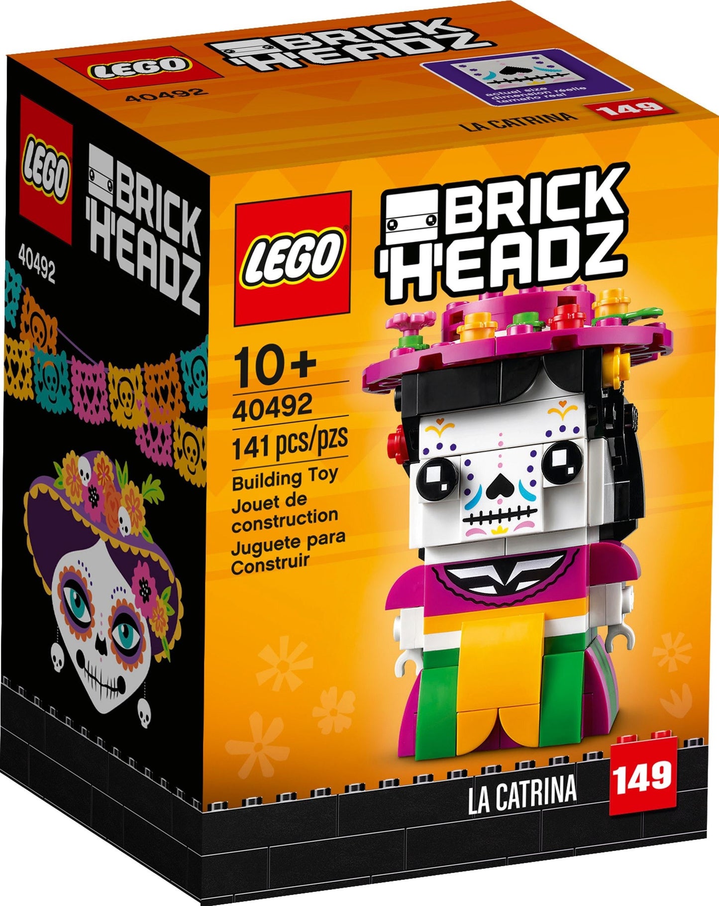 LEGO 40492 La Catrina BrickHeadz Dia de los Muertos Set