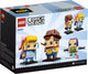LEGO 40553 Woody & Bo Peep BrickHeadz™ Toy Story Figures – view 5