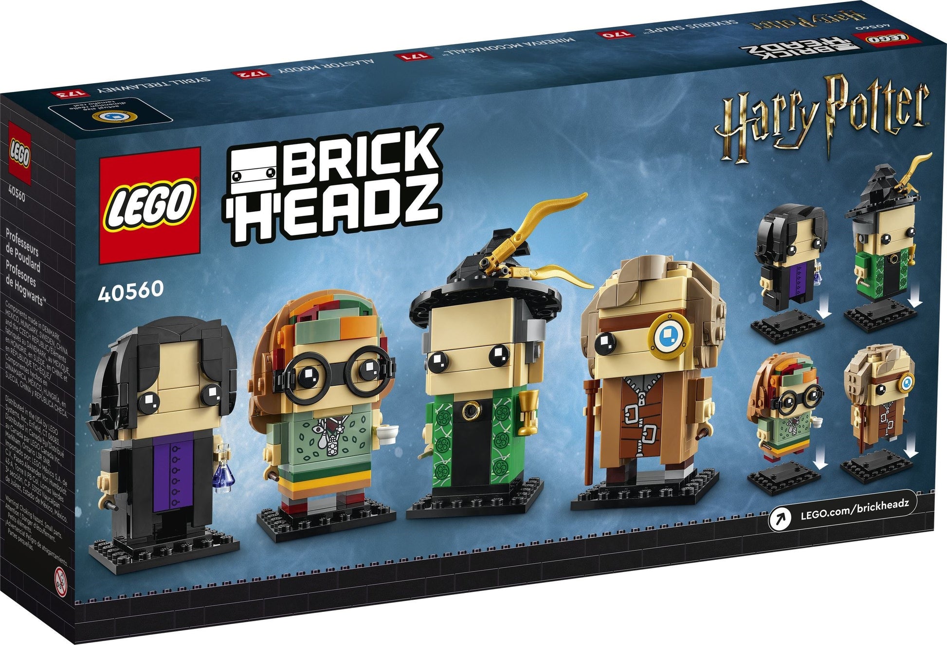 LEGO BrickHeadz Series 40560 Professors of Hogwarts Harry Potter- Auzzi Store