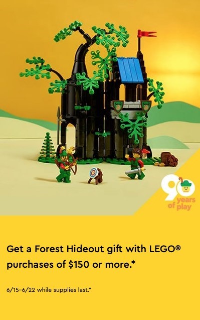 LEGO 40567 Forest Hideout Building Kit – view 2 - Auzzistore