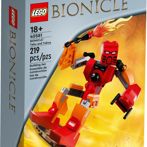 Lego Bionicle Exclusive GWP 40581 Bionicle Tahu & Takua- Auzzi Store