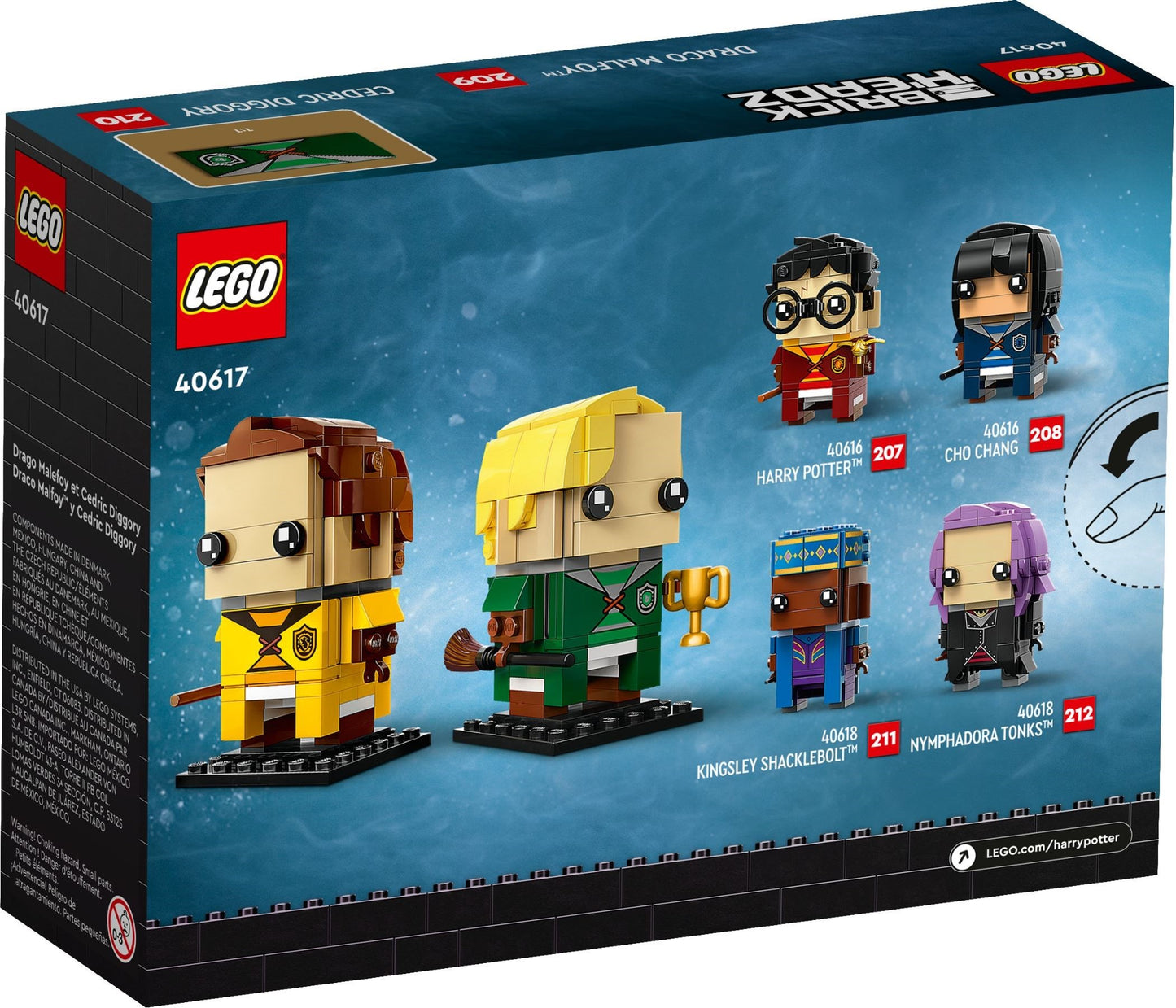 LEGO Harry Potter Series 40617 Draco Malfoy & Cedric Diggory- Auzzi Store