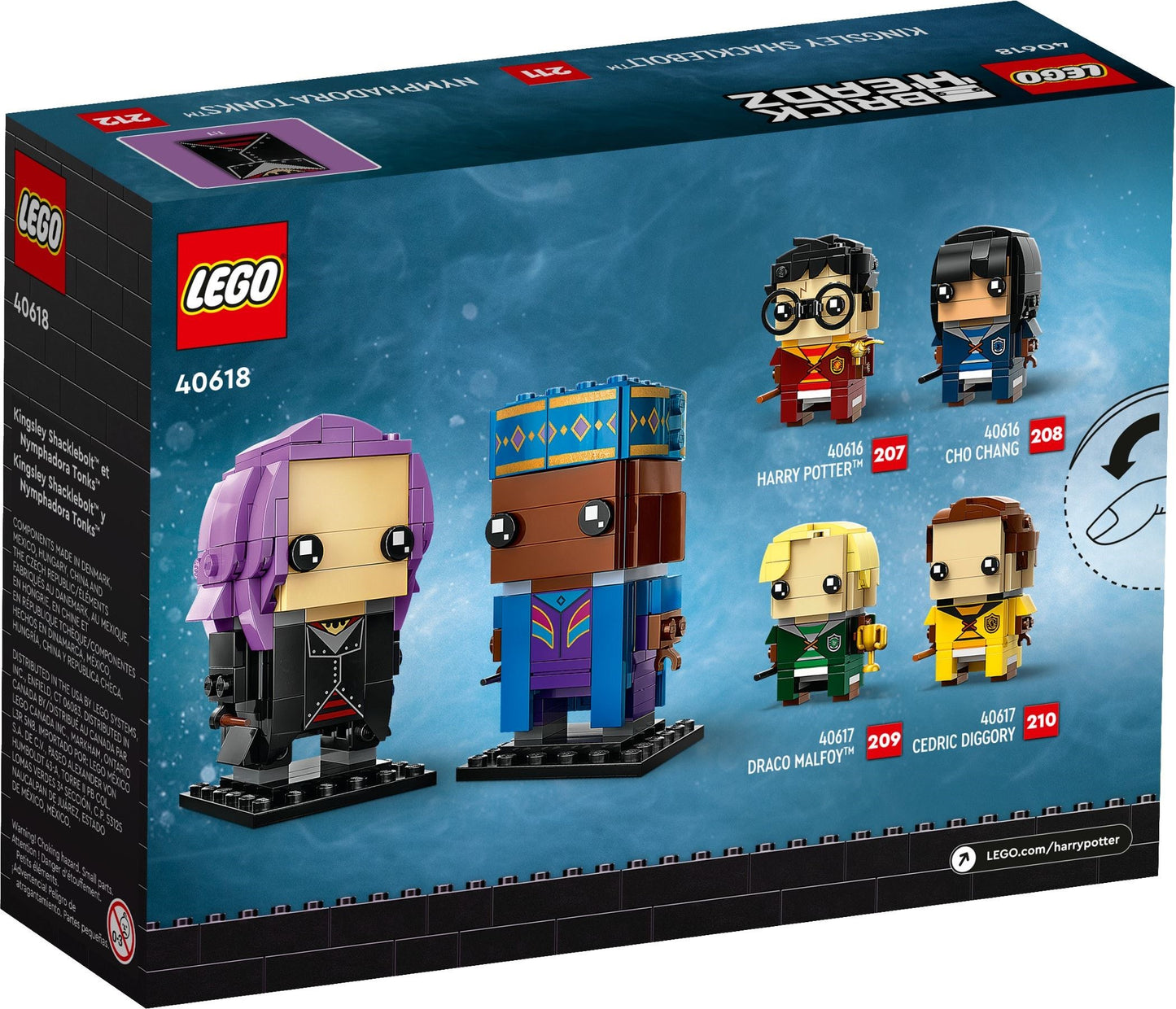 LEGO Harry Potter Series 40618 Kingsley Shacklebolt & Nymphadora Tonks- Auzzi Store