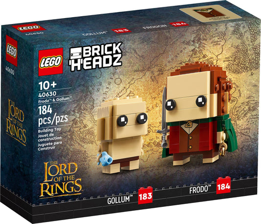 LEGO 40630 Frodo™ & Gollum™ Brickheadz,Lord of the Rings- Auzzi Store