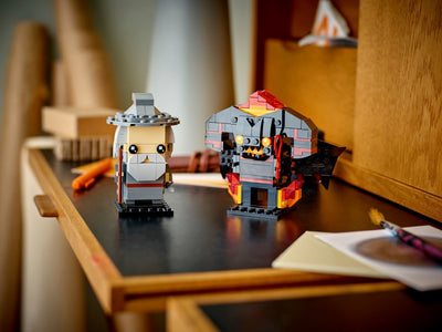 LEGO 40631 Gandalf the Grey™ & Balrog™ Brickheadz，Lord of the Rings