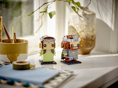 LEGO 40632 Aragorn™ & Arwen™ Brickheadz，Lord of the Rings