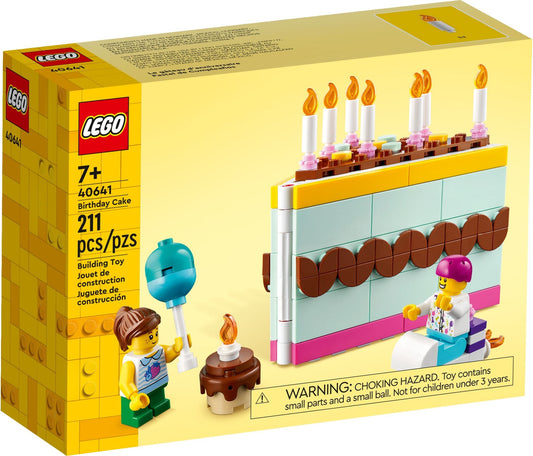 LEGO 40641 Birthday Cake – Celebration Display Model - Auzzistore