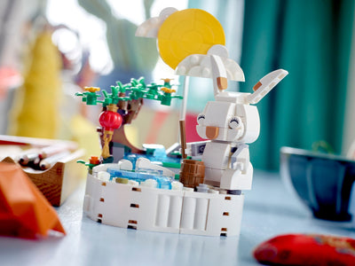 LEGO 40643 Jade Rabbit – Mythical Moon Festival Playset for Kids