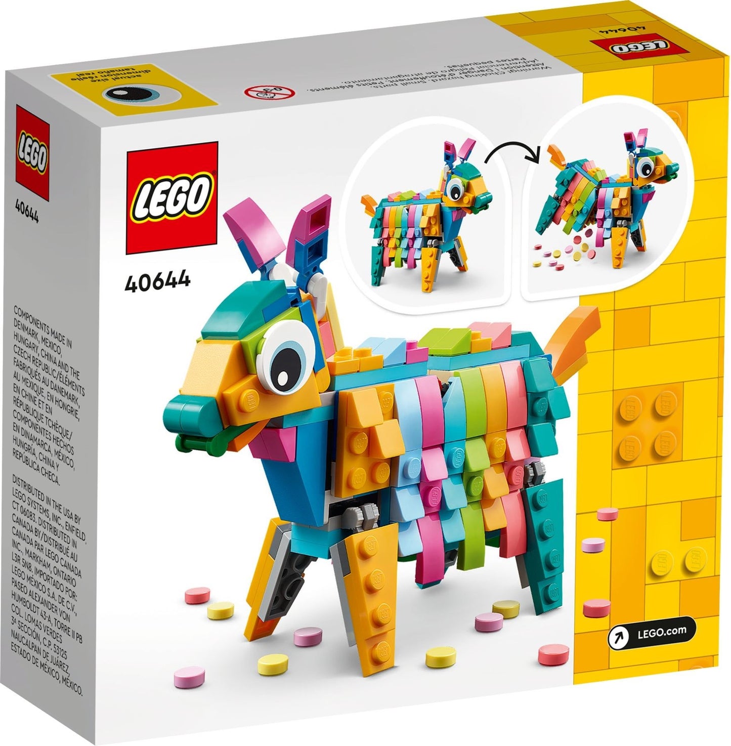 LEGO 40644 Pinata – Colorful Party Celebration Playset for Kids