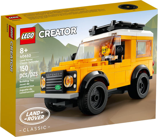 LEGO 40650 Land Rover Classic Defender – Iconic Off-Road Adventure Playset - Auzzistore