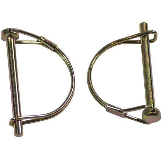 Goliath 6mm Locking Pin - Steel - Pack of 2 - Zinc Plated - Durable - Auzzistore