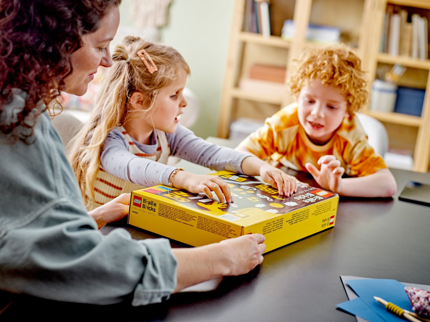 LEGO 40656 Play with Braille English Alphabet – Educational Learning Set