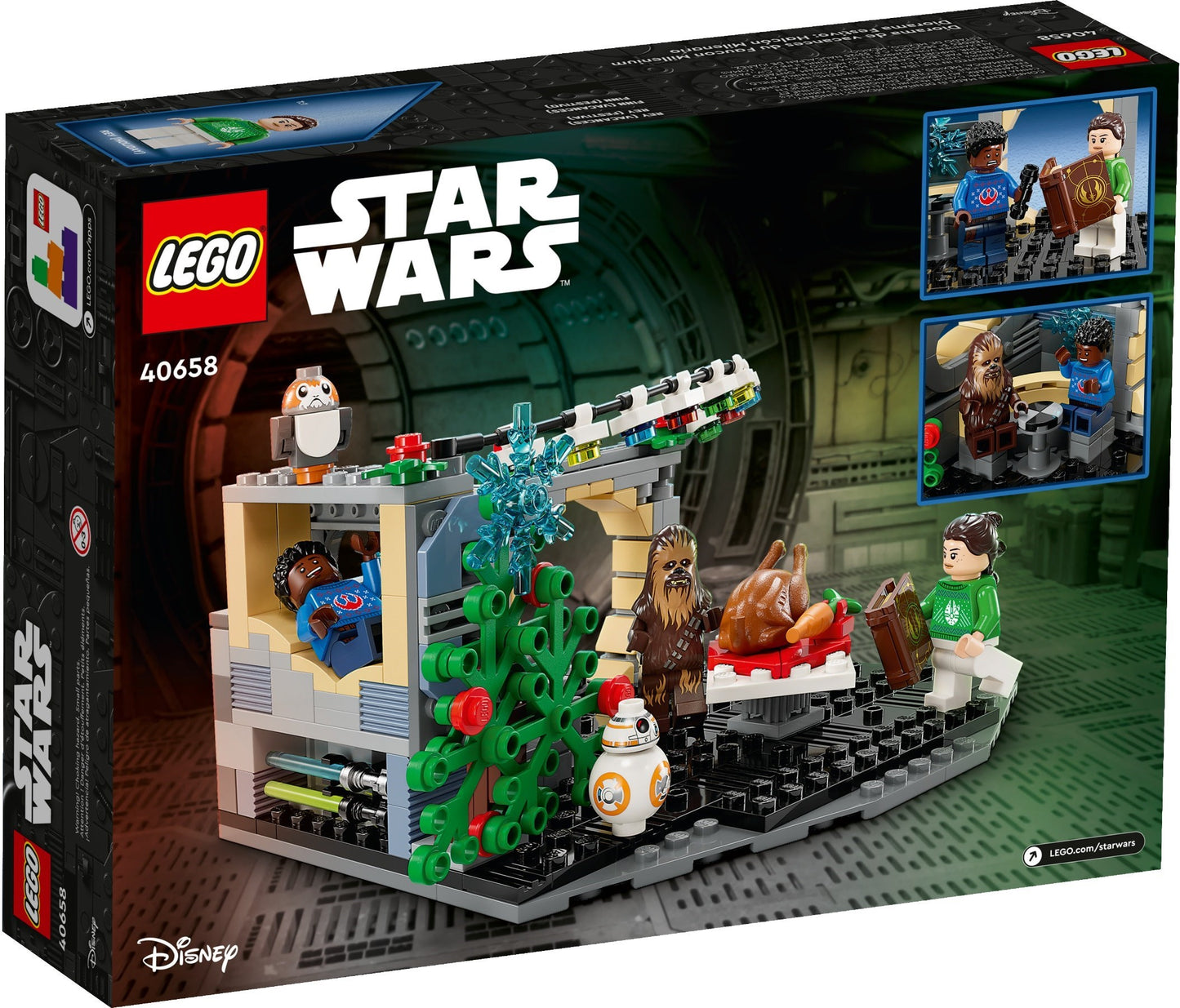 LEGO 40658 Millennium Falcon Holiday Diorama – Star Wars Christmas Scene