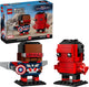 LEGO 40668 Captain America and Red Hulk Brickheadz Figures – view 2