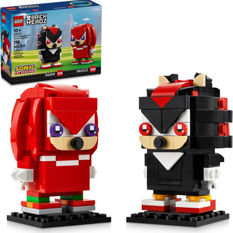 LEGO 40672 Sonic the Hedgehog Knuckles & Shadow BrickHeadz - Auzzistore