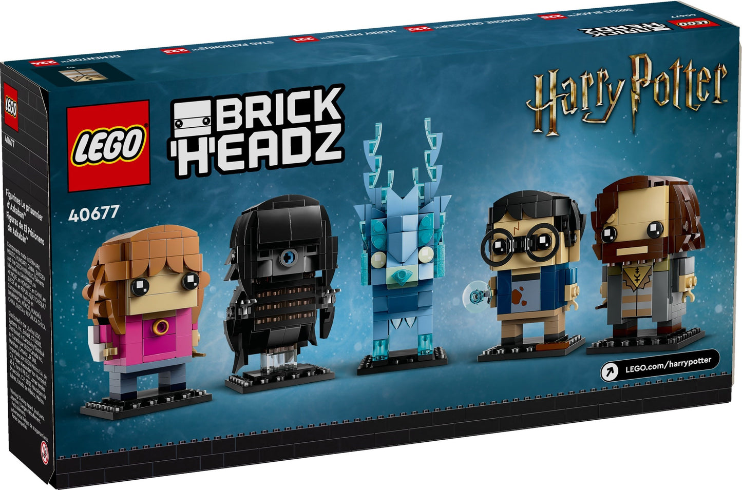 LEGO 40677 Brickheadz Harry Potter Prisoner of Azkaban Figures