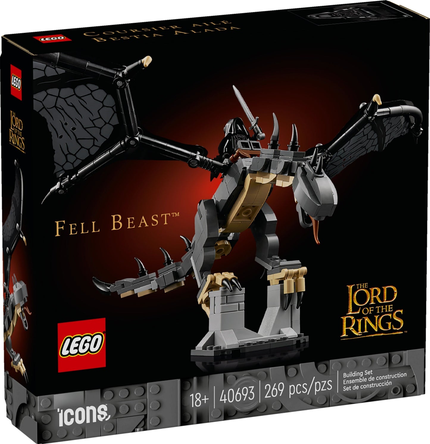 LEGO 40693 The Lord of The Rings Fell Beast