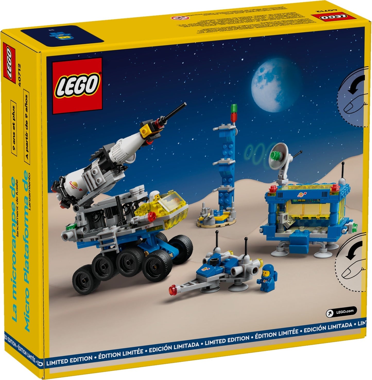 LEGO Space Micro Rocket Launchpad Set 40711