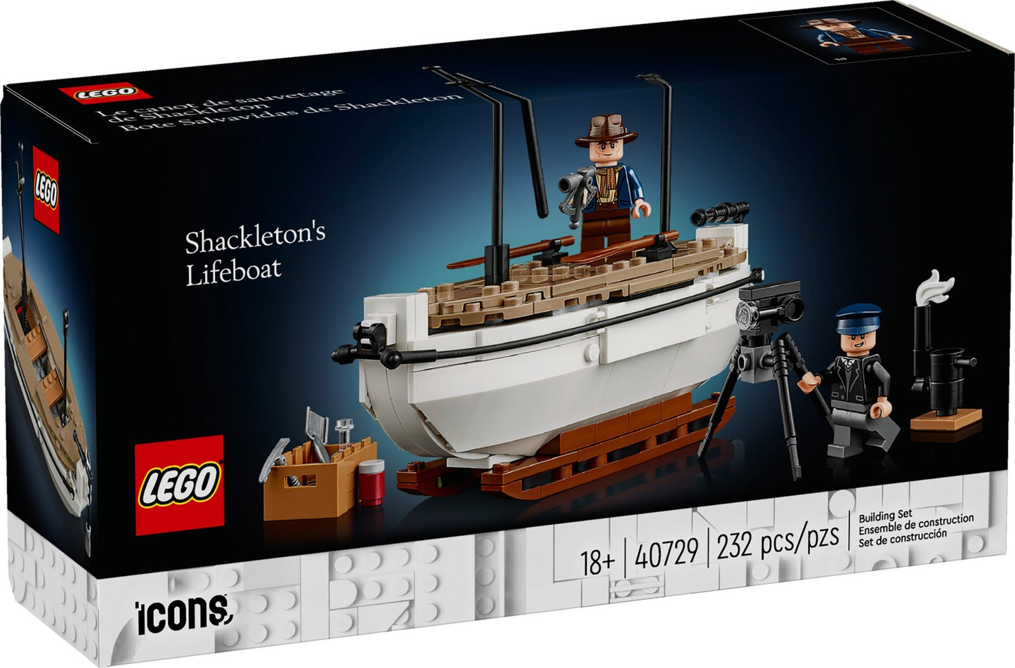 LEGO 40729 Shackleton's Lifeboat GWP