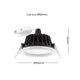 Deta 11W Tri Colour Dimmable LED Downlight 92mm - IP65 - Adjustable Brightness