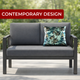 Mojo Cushion Cover - 45cm - L.A. Palm Blue