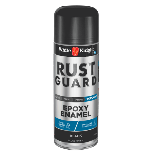 White Knight Rust Guard - 310g - Solvent Based - Gloss Finish - Auzzistore