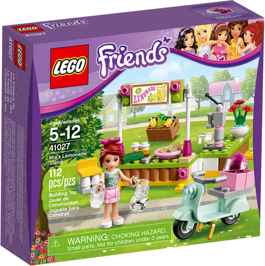 LEGO 41027 Mia's Lemonade Stand: Scooter, Cookies & Fun!